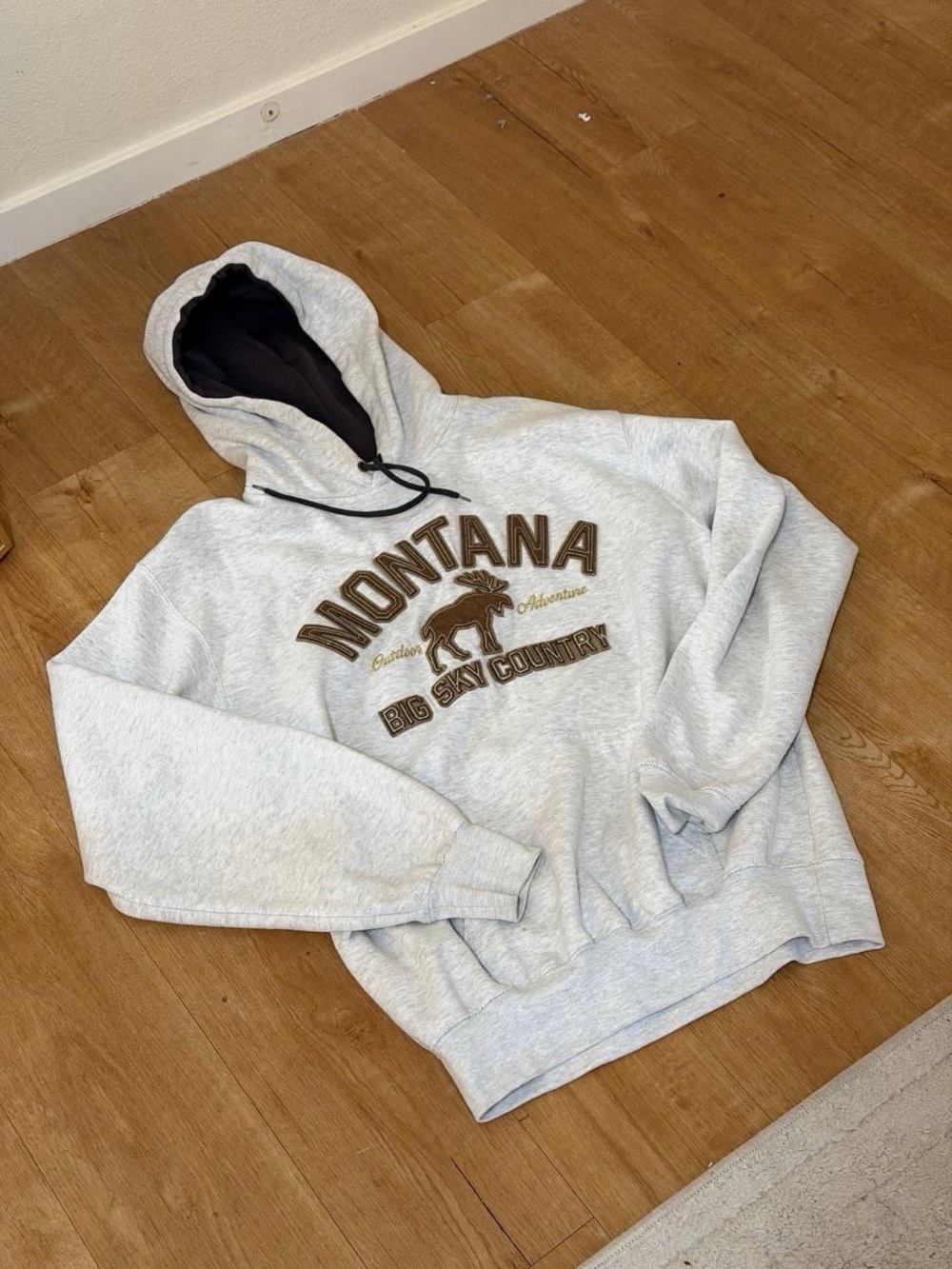 Montana Big Sky Country Hooded Sweatshirt - Light Gray